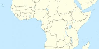 Karte Svazilenda āfrikā